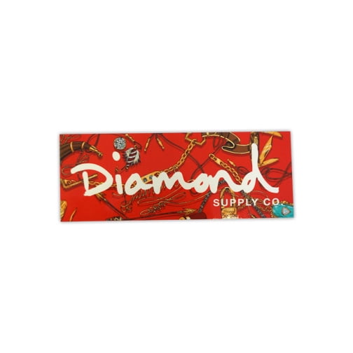 Diamond Skateboard Low Life Red Sticker Walmart Com