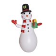 thumbnail image 2 of Muñeco De Nieve Inflable, Lindo Modelo De Muñeco De Nieve Navideño Para Jardín Al Aire Libre Y Patio, 2 of 9