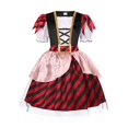 thumbnail image 5 of Halloween Pirate Costume Set for Women Adult Hollow Out Backless Design Knitted Fabric Performance Suit for Holiday Party Stage Cosplay, 5 of 7