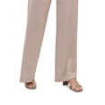 thumbnail image 3 of Anne Klein Petite Wide Leg Pull On Satin Pants Light Coffee 12P, 3 of 3