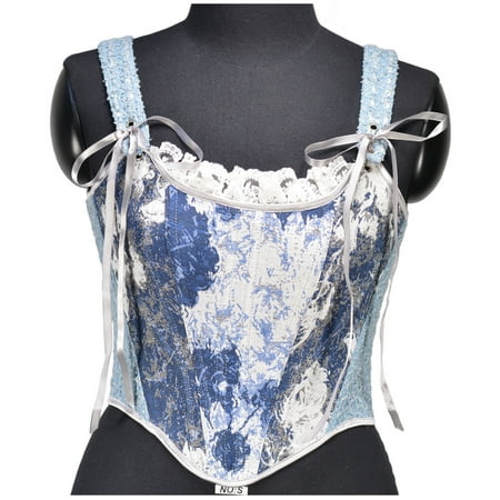 Halloween Corset for Women Plus Size Corset Tops for Women Plus Size Tops for Women Women Casual Sexy Eyelet Lace-up Floral Print Fishbone Court Vintage Corset Straps Tank Top