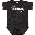 thumbnail image 3 of Inktastic Just a Nebraska Girl Born and Raised Girls Baby Bodysuit, 3 of 5