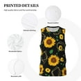 thumbnail image 3 of Pofeuu Sunflowers3 Print Basketball Jersey, Shirts for Men Youth Basketball Jersey Crew Neck-X-Large, 3 of 6