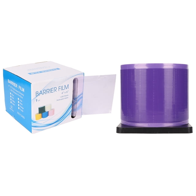 Barrier Film, Waterproof Barrier Tape Protective 4x6in For Machine For Equipment Purple
