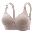 thumbnail image 1 of FhsagQ Soutien-Gorge Femmes Soutiens-Gorge avec Robe Mode Décontractée Tube Respirant Sans Armature Soutien-Gorge Rassembleur et Ajustable Soutiens-Gorge Femmes Blanc Soutiens-Gorge Femmes Gris 40, 1 of 3