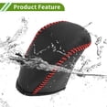 thumbnail image 6 of Unique Bargains Gear Shift Knob Cover for Dodge Journey 2011-2020 Anti-Slip Pebbled Black Red Stick Shifting Handle Protector Faux Leather 1 Pc, 6 of 6