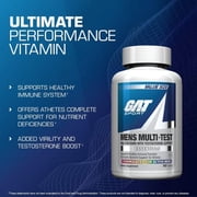 GAT SPORT Mens Multi + Test, Multivitamin Tablets (60 Count)