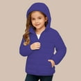 thumbnail image 5 of KAUOD Girls Winter Puffer Coats Quilted Windproof Hooded down Jackets Kids Zip up Waterproof Lightweight Outwear with Pockets, 5 of 6