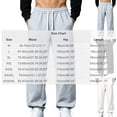 thumbnail image 2 of Guluxicc Sweat Pants for Men Loose Drawstring Straight Leg Athletic Trousers with Pockets for Everyday Fall Winter, 2 of 8