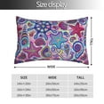 thumbnail image 2 of Cauagu Cute Nautical Print Pillow Covers with Envelope Closure,1PC Pillow Cases Decorative Pillow Case for Bed & Couch, Pillows Not Included-14"x20", 2 of 6