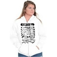 thumbnail image 4 of Smurfette Selfie Kanji Manga Comic Zip Up Hoodie Men's Women's Brisco Brands S, 4 of 5