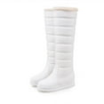 thumbnail image 4 of Fesfesfes Plush Warm Boots for Teen Girls Below Knee Fleece Lined Boots Thick Soled Wedge Boots Young Ladies High Boots 38(US:6.5), 4 of 7