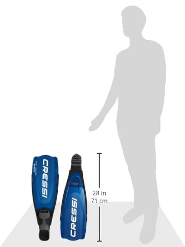 Cressi Gara Modular Sprint, Blue, 44/45