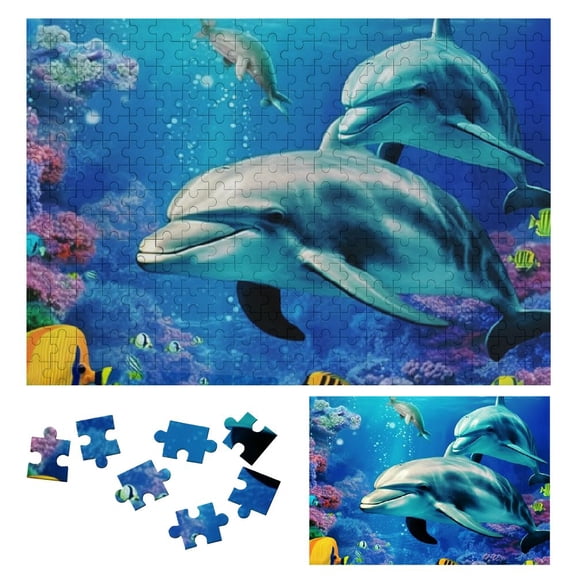 Shiartex  Jigsaw Puzzles for Adults, Families (Sea World) Pieces Fit Together Perfectly 300 PCS