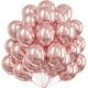 thumbnail image 5 of Globo de látex redondo con confeti, globo de Color metálico de 12 pulgadas, dorado y plateado, decoración para aniversario, boda y fiesta de cumpleaños, 5 of 7