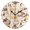 Black, variant on Cute Kitten Pattern Wall Clock 10in Round Artistic Oil Painting Home Decor Desk Table Clock