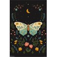 thumbnail image 2 of Cozy Joy - Boho Butterfly Canvas Wall Poster, 14.725" x 22.375", 2 of 4
