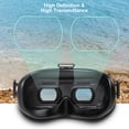 thumbnail image 3 of Sunnylife Drone Goggles Impermeable Templado Vidrio Protector Protector Protector Lente Protector Vuelo Reemplazo de juguete para DJI FPV v2 2 pares AweSitey EL014486-02B, 3 of 7