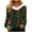 Green Christmas Shirts for Women, variant on Winter Trending Talove Christmas Shirts for Women Long Sleeve Womens Tops Plus Size T Shirts Cotton Graphic Under 10 Winter Clothing