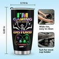 thumbnail image 5 of Personalized Gamer Tumbler Gifts, Video Gamer Gifts Ideas for Men Teen Boys Boyfriend, Gaming Gifts for Game Lovers, Custom Name Stainless Steel Tumbler 20oz, 5 of 6
