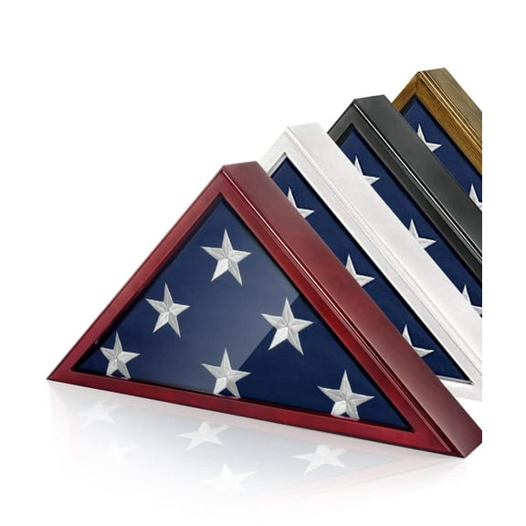 Flag Case for American Veteran Burial Flag 5x9 Feet