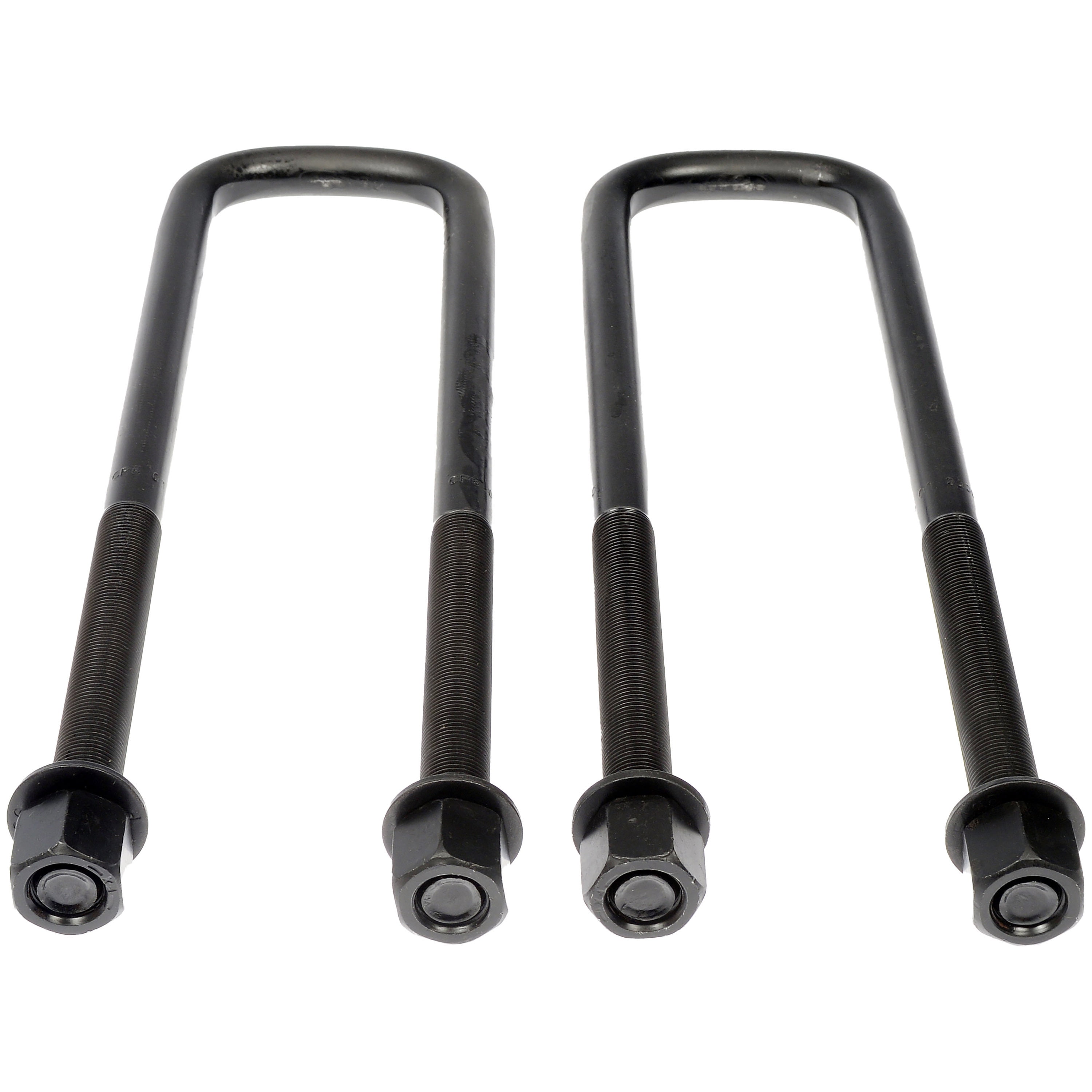 Dorman 929-791 Rear Leaf Spring Axle U-Bolt Kit for Specific Dodge / Ram Models, Semi-Gloss Black