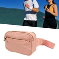 thumbnail image 2 of Riñonera deportiva Oxford de gran capacidad, para correr, hacer senderismo, viajar y hacer ejercicio, color rosa, 2 of 8