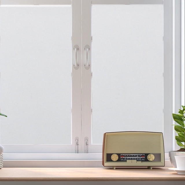 unbranded Pegatina Transparente Y Esmerilada Para Ventana Fácil De Aplicar Y Privacidad Interior