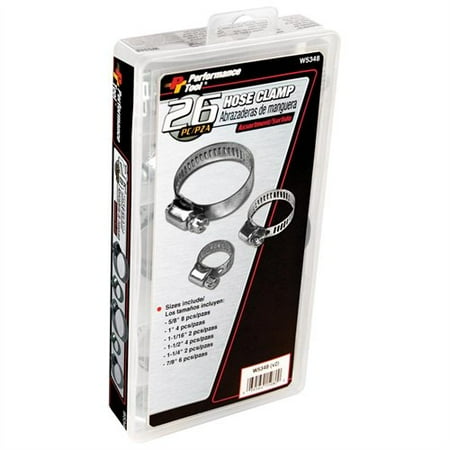Wilmar W5348 26 Piece Hose Clamp Assortment