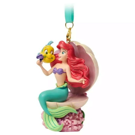 Disney The Little Mermaid Ariel & Flounder Sketchbook Ornament