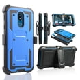 thumbnail image 1 of For LG Stylo 5 (2019) Case, with Built-in [Screen Protector] Heavy Duty Full-Body Rugged Holster Armor Case [Belt Swivel Clip][Kickstand], 1 of 3