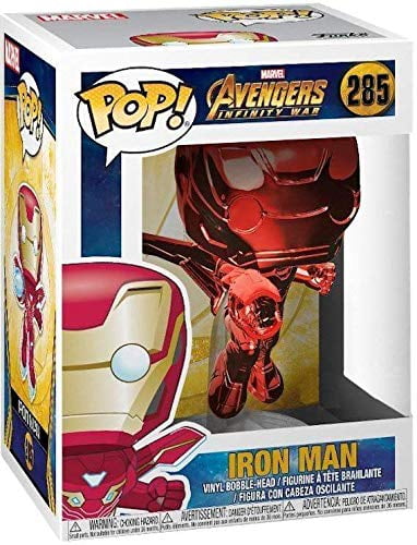 chrome iron man pop