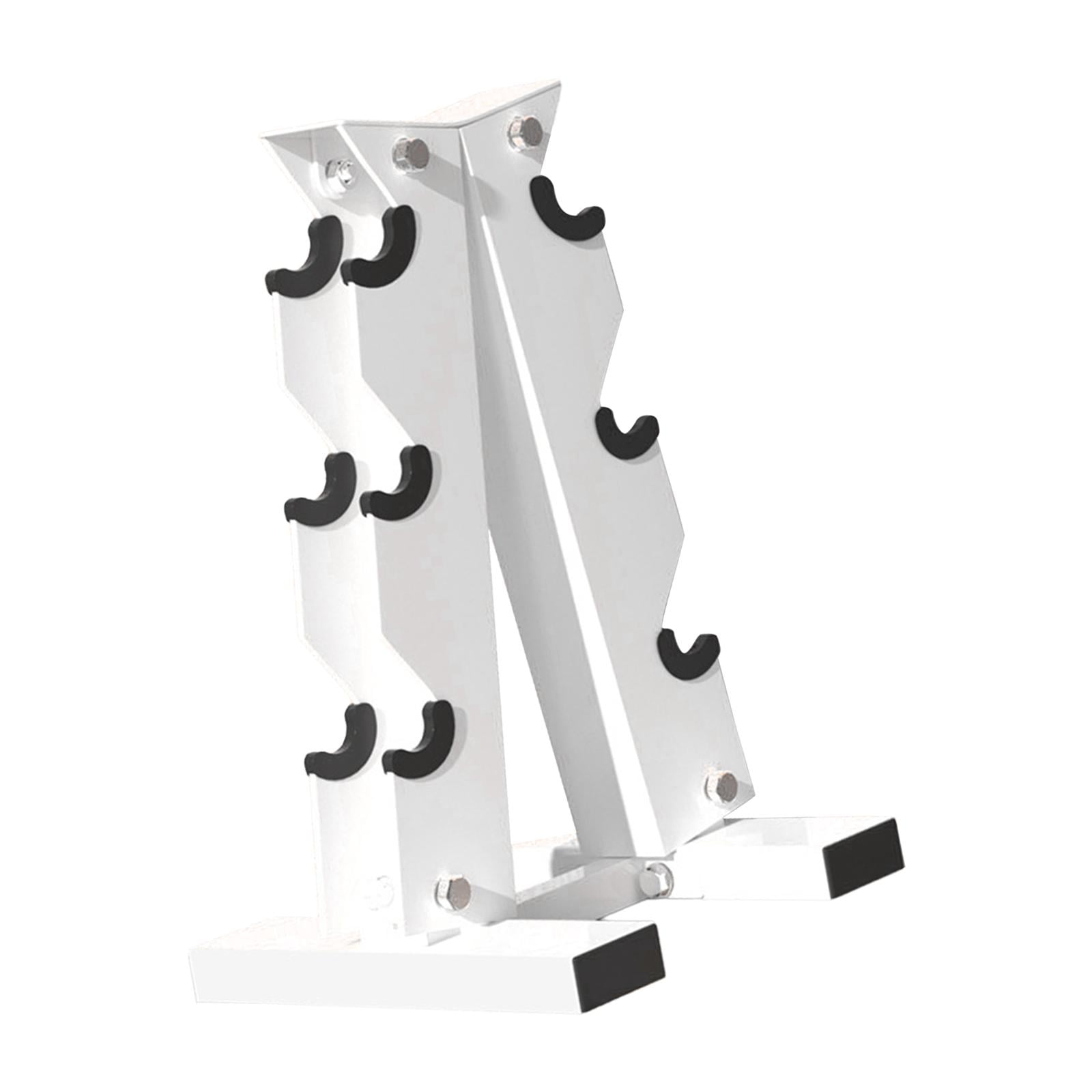 Baoblaze Dumbbell Rack Dumbbell Bracket Sturdy Small for Office Gym Strength Training 3 Tier