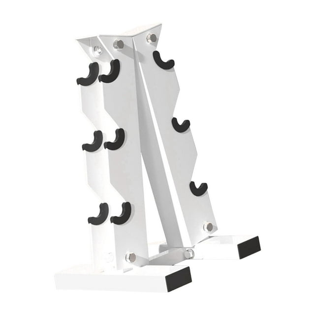 Wweixi Dumbbell Rack Dumbbell Bracket Sturdy Small Strength for Office 5 Tier Training 3 Tier 31x28x44cm