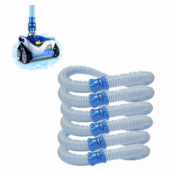Yogsey Pool Vacuum Hoses Replacement Kit Compatible for Mx6 Mx8 R0527700 Twist Lock 6 Pack 39 Inch