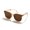 Comprehensive, variant on Fashionable Retro Folding Sunglasses for Sun Protection, Box Style with Resin Frame and Lenses, Class 2 Transmission, Jazz Black, Deep Sky Green, Gradual Blue