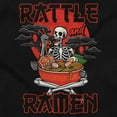 thumbnail image 2 of Japanese Rattle and Ramen Skeleton Crewneck T Shirts Boy Girl Teen Brisco Brands L, 2 of 5