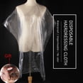 thumbnail image 1 of 200X Capa de corte de cabellero desechable Vestidos de peluquería de bricolaje Capas de peluquero + Clips Salvador Capa de corte de pelo desechable, 1 of 10