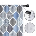 thumbnail image 4 of Blackout Kids Curtains,Boho Bohemia Geometric Line Art Childrens Insulated Curtains Set Of 2,Bedroom Essentials,Toddler Room Decor 52"x63"(132x160cm), 4 of 4