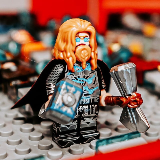 Figuras de acción de Marvel para niños, Spiderman, Gwen Deadpool, Iron Man, Thor, MOC, modelo de Anime, bloques de juguete, decoración de colección de coches, regalo de cumpleaños Fivean unisex