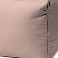 thumbnail image 5 of 17" Cool Pale Pink Blush Solid Color Indoor Outdoor Pouf Ottoman, 5 of 5