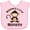 AD-Pink, variant on Inktastic Mommys Little Monkey Baby Boy Boys Baby Bib