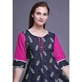 thumbnail image 5 of Bimba Print Long Anarkali For Women IndianÂ&nbsp;KurtiÂ&nbsp;Casual Ethnic Tunic, 5 of 5