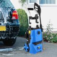 thumbnail image 4 of Pressure Washer HD3000 1500W 1.8 Max GPM Powerful Electric Power Washer High Pressure Washer Car Wash Machine with Gimbaled Nozzle Spinner Wheel, for Home/Car/Driveway/Patio Clean, 4 of 7