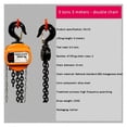 thumbnail image 2 of 1tons -3 Tons Hand Lever Hoist Small Lifting Inverted Chain Hand Hoist, Crane Manual Hand Plate Tensioner ,Built to Last, 2 of 6