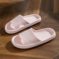 thumbnail image 2 of Xunlbb Lightweight Sandals for Women Men Comfort Non-Slip Pillow House Sandals Waterproof Shower Shoes Indoor Slides Bathroom Sandals Slip On Slide Sandals Easy to Clean 37-45, 2 of 9