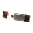 thumbnail image 1 of Cateissary 2 colores NM-Card USB3.0 Gen Type-C Lector de tarjetas TF / NM para Mate20 / P30 Pro Juegos de teclado y mouse para computadora oro, 1 of 6