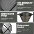 thumbnail image 4 of Fine Nylon Mesh Paint Strainers, 100mm Reusable Plastic Filters for Industrial and DIY Projects (30 Pack), 4 of 5