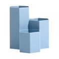 thumbnail image 1 of Bangus Desktop Container Storage Box,Stationery Desk Make-up Holder Hexagonal Pen Pencil Holder Case, 1 of 3