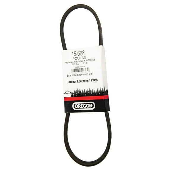 Oregon 15-668 Deck Belt Poulan P555DE P555DF P555DG PC55HY22CA Yard Tractors